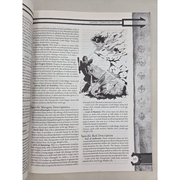 Dungeons & Dragons Defenders Of The Faith Guidebook To Clerics & Paladins 2001 - Picture 6 of 8